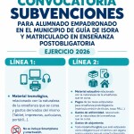 Cartel Enseñanza Postobligatoria 2026