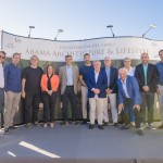 De izquierda a derecha: Antonio Corona (arquitecto Las Atalayas de Abama), Juan Lima (arquitecto de Las Terrazas de Abama Suites y Los Jardines de Abama Suites), Alejandro Coderch (arquitecto de Las Terrazas de Abama Suites y Los Jardines de Abama Suites), Eustaquio Martinez (arquitecto del proyecto Bellevue y de Villas del Tenis), Francesc Pujol (director de Real Estate de Arum Group), Leonardo Omar (arquitecto de varias Custom Villas en Abama Resort Tenerife), Rafael Noblejas (director de Tropical Hoteles), José Manuel Baena (arquitecto de varias Custom Villas de Abama Resort), Domingo del Campo (director general de My Way Meaningful Hoteles), Arsenio Amaral (arquitecto de Las Atalayas de Abama), Andrés Mazuelas (arquitecto de algunas Custom Villas localizadas en Abama Resort Tenerife), Borja Pérez Arauna (consejero de Tropical Hoteles), Rita Rosés (interiorista en Los Jardines de Abama Suites, Villas del Tenis y Las Terrazas de Abama Suites)