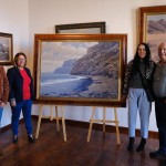 Guía de Isora suma a su colección el cuadro Playa Negra, del pintor Manuel Martín González