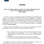 Bando municipal - Asfaltado Avda El Emigrante